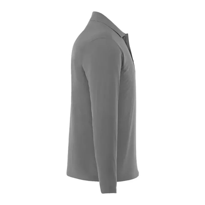 Custom Branded MORI Long Sleeve Performance Polo for Men — view 27