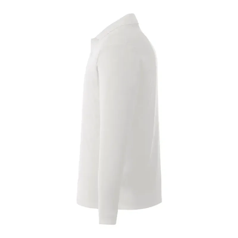 Custom Branded MORI Long Sleeve Performance Polo for Men — view 7