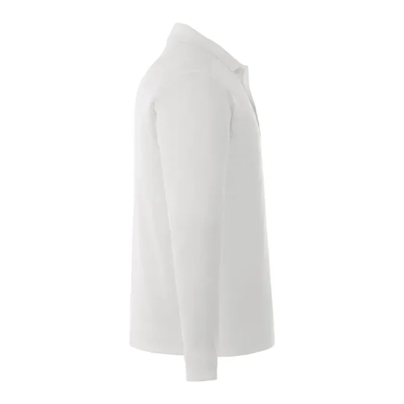 Custom Branded MORI Long Sleeve Performance Polo for Men — view 8