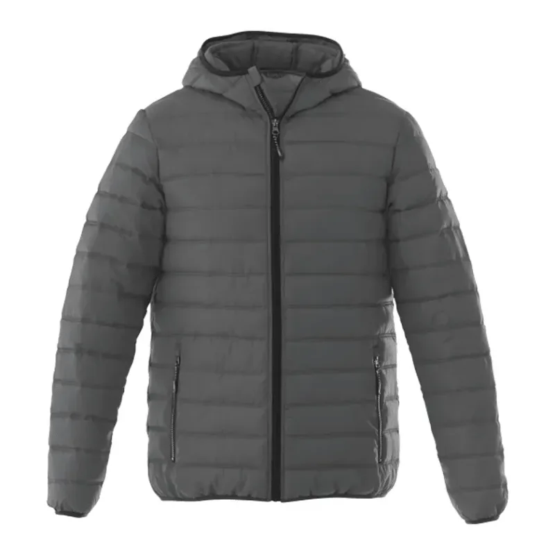 Custom Norquay Insulated Puffer Jacket with Hood — view 12