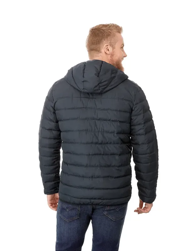 Custom Norquay Insulated Puffer Jacket with Hood — view 9