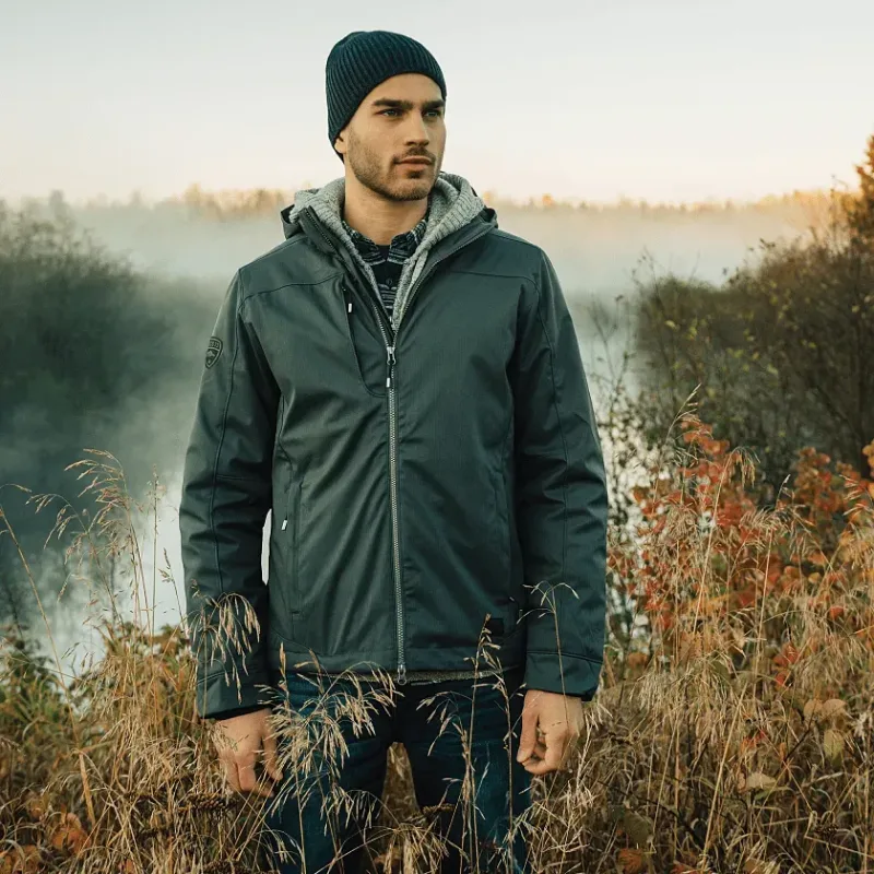 Custom Insulated Roots73 Northlake Jacket with Detachable Hood — view 2