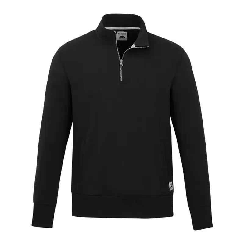 Custom Branded Men's Paddlecreek Sueded Fleece Pullover - Quarter Zip