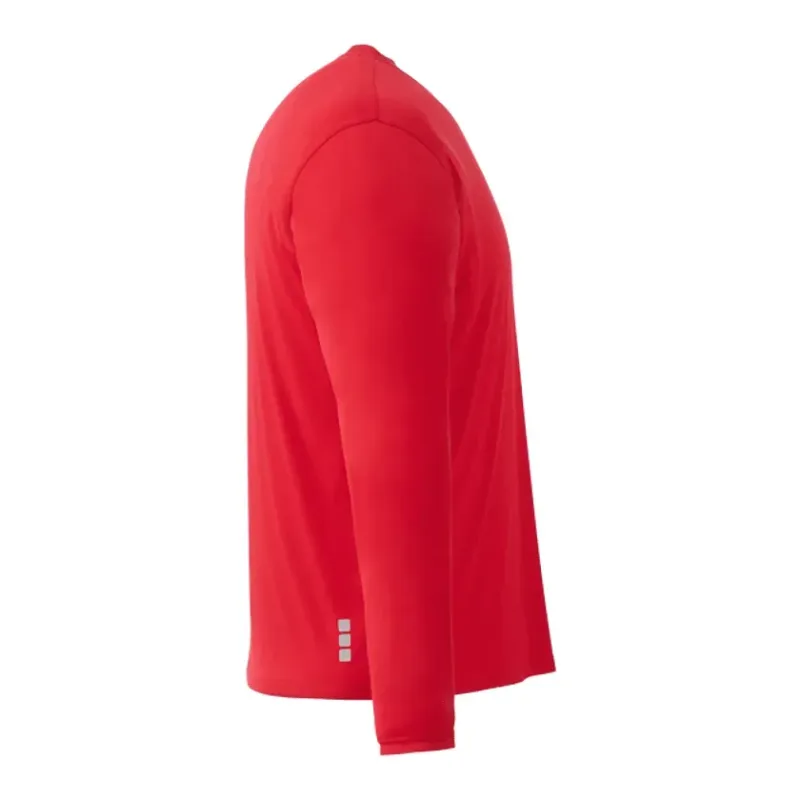 Custom Branded Men's Long Sleeve Performance Tech Tee - PARIMA — view 15
