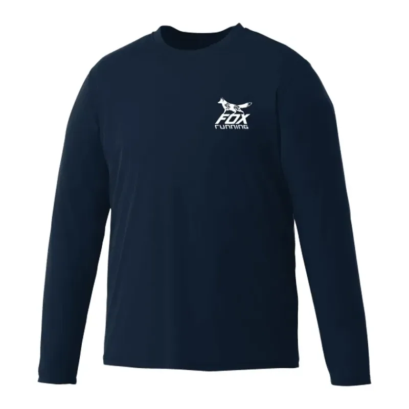 Custom Branded Men's Long Sleeve Performance Tech Tee - PARIMA — view 19