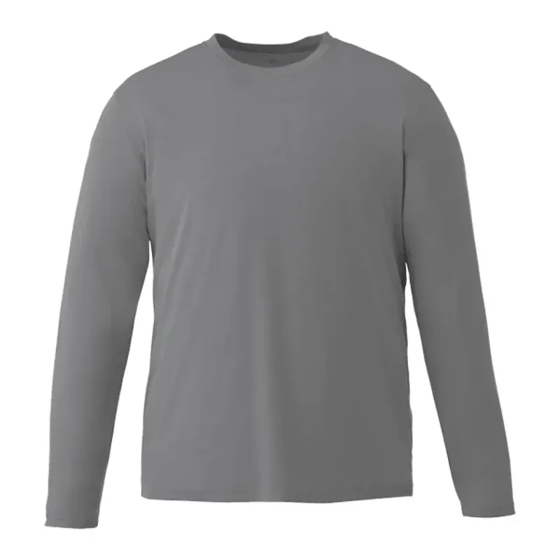 Custom Branded Men's Long Sleeve Performance Tech Tee - PARIMA — view 27