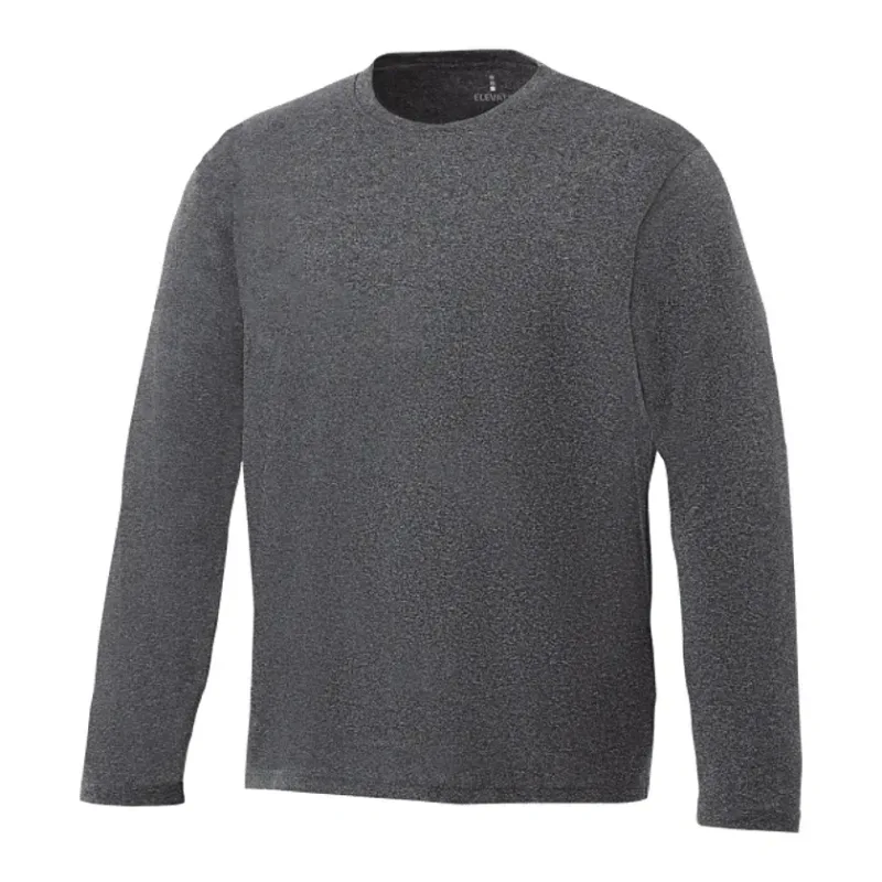 Custom Branded Men's Long Sleeve Performance Tech Tee - PARIMA — view 30