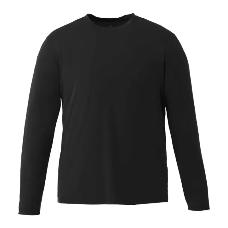 Custom Branded Men's Long Sleeve Performance Tech Tee - PARIMA — view 33