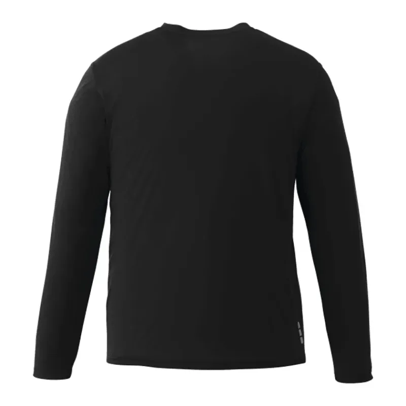 Custom Branded Men's Long Sleeve Performance Tech Tee - PARIMA — view 34