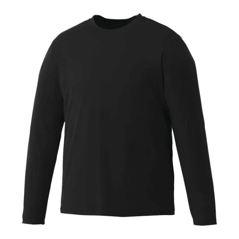 Custom Branded Men's Long Sleeve Performance Tech Tee - PARIMA — view 35