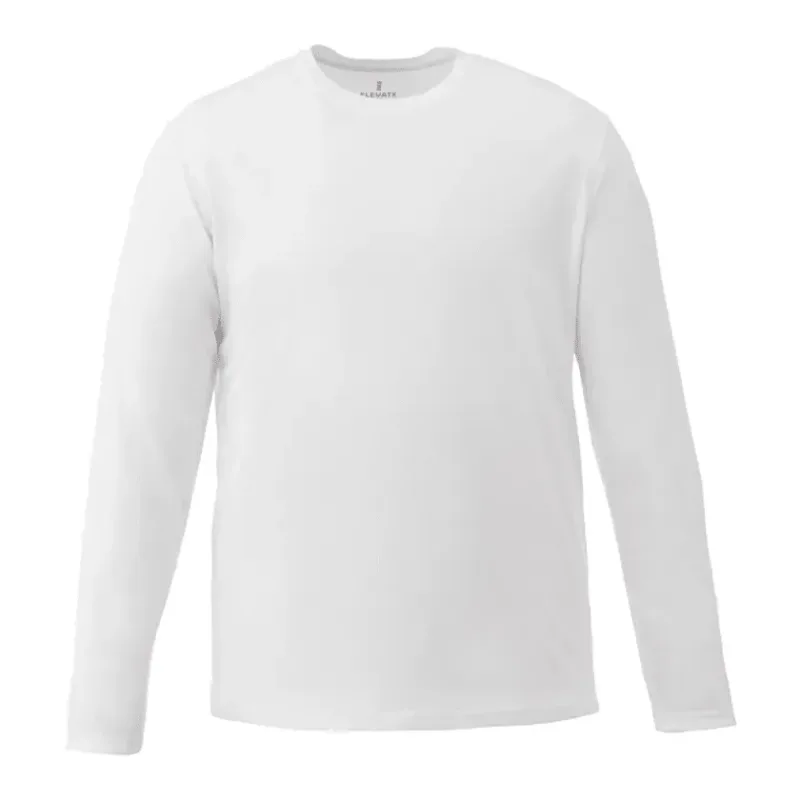 Custom Branded Men's Long Sleeve Performance Tech Tee - PARIMA — view 6