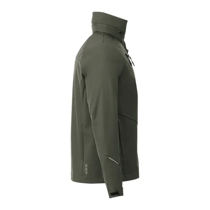 Branded Peyto Waterproof Softshell Jacket with Roll-Away Hood for Men — view 12