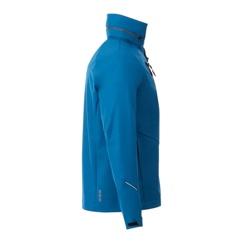 Branded Peyto Waterproof Softshell Jacket with Roll-Away Hood for Men — view 8
