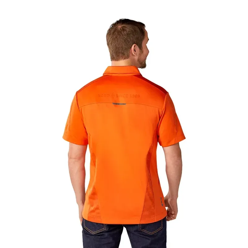 Personalized Men's PIEDMONT Short Sleeve Performance Polo — view 3