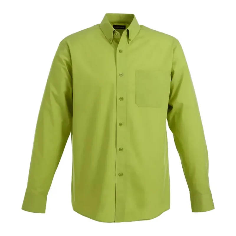 Custom Men's Preston Long Sleeve Button Up Shirt — view 39