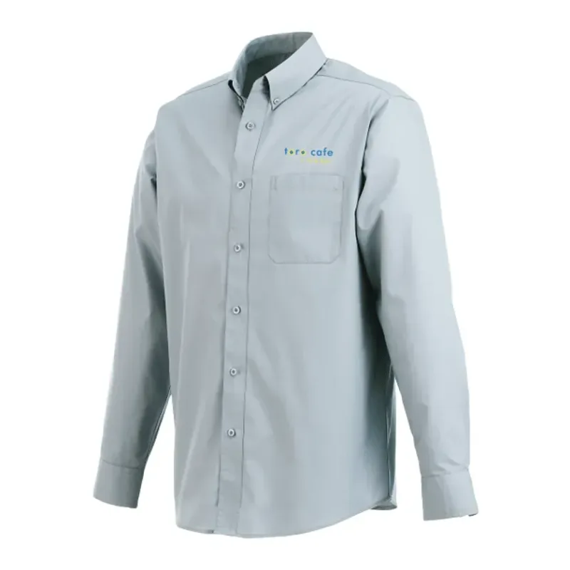 Custom Men's Preston Long Sleeve Button Up Shirt — view 46