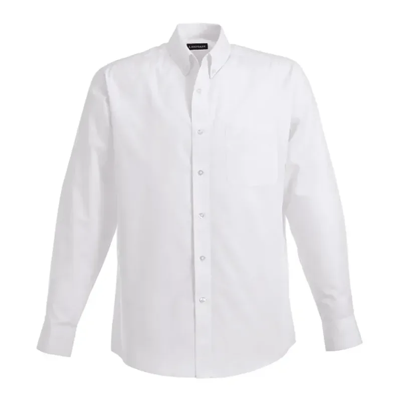 Custom Men's Preston Long Sleeve Button Up Shirt — view 6