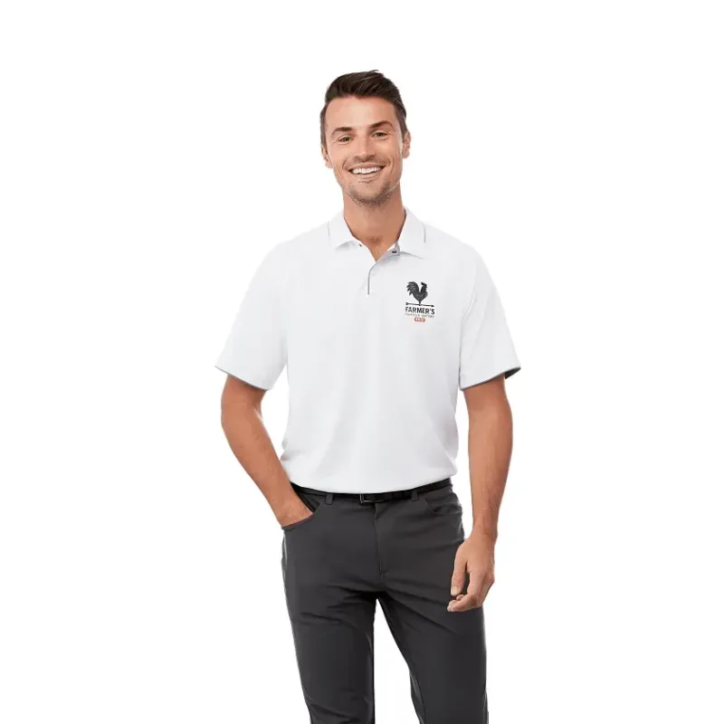 Branded Remus Short Sleeve Performance Polo for Men — view 11