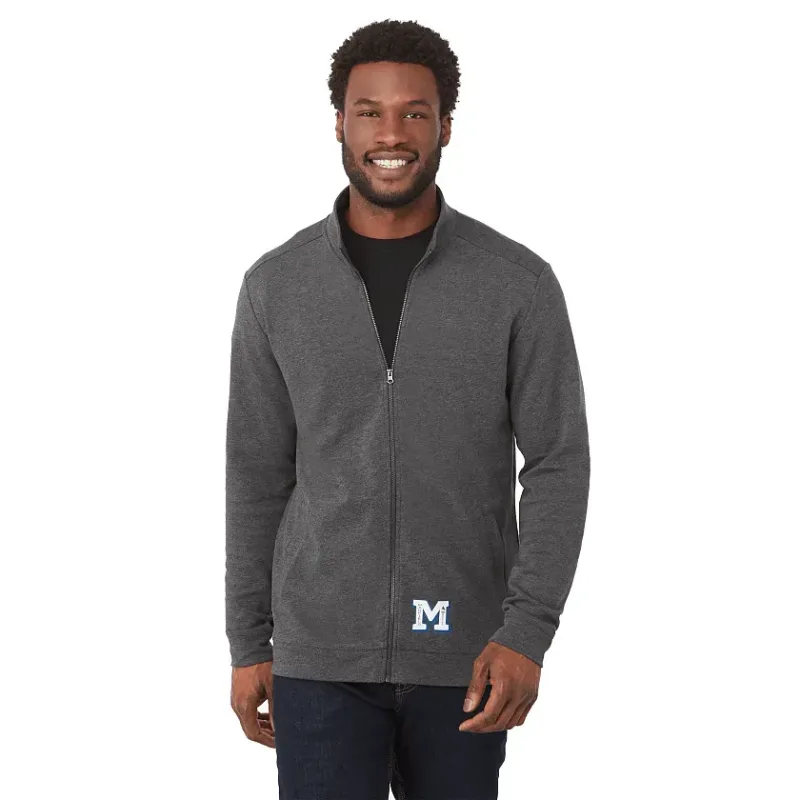 Branded Men's Rigi Full Zip Eco Knit Jacket — view 10