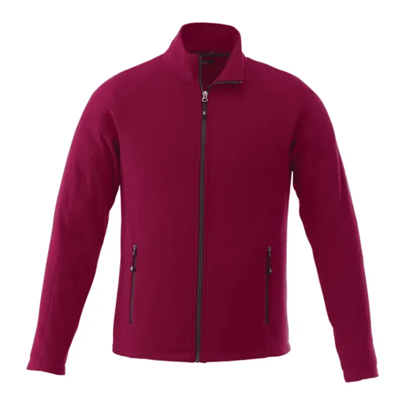 Branded Rixford Full Zip Microfleece Jacket - Men's Tall — view 3