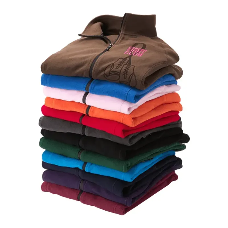 Branded Rixford Full Zip Microfleece Jacket - Men's Tall — view 6