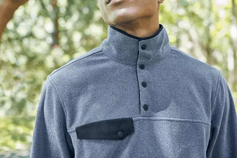 Branded Roots73 Westville Men's Eco Microfleece Pullover — view 9