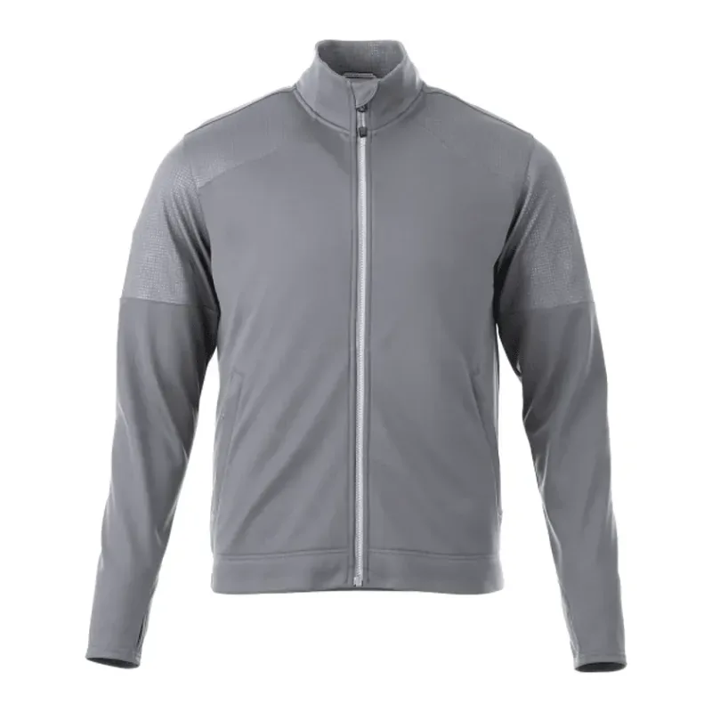 Custom Senger Knit Full Zip Performance Jacket with Thumb Holes — view 14