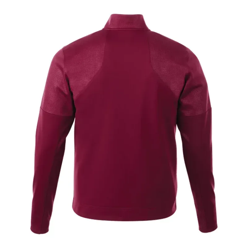 Custom Senger Knit Full Zip Performance Jacket with Thumb Holes — view 2