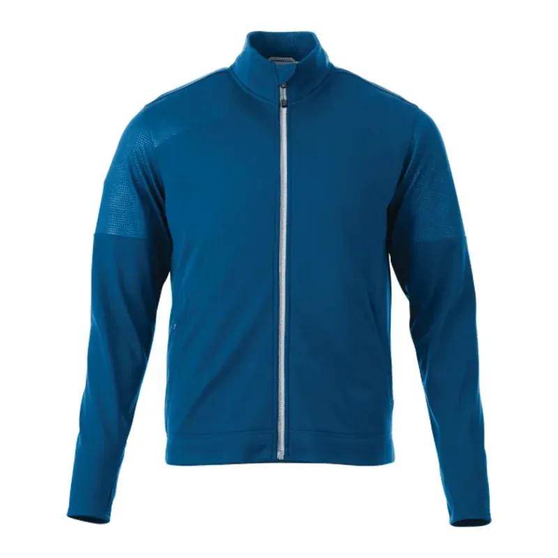 Custom Senger Knit Full Zip Performance Jacket with Thumb Holes — view 4