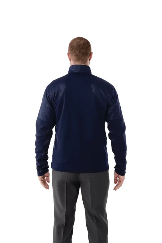 Custom Senger Knit Full Zip Performance Jacket with Thumb Holes — view 9