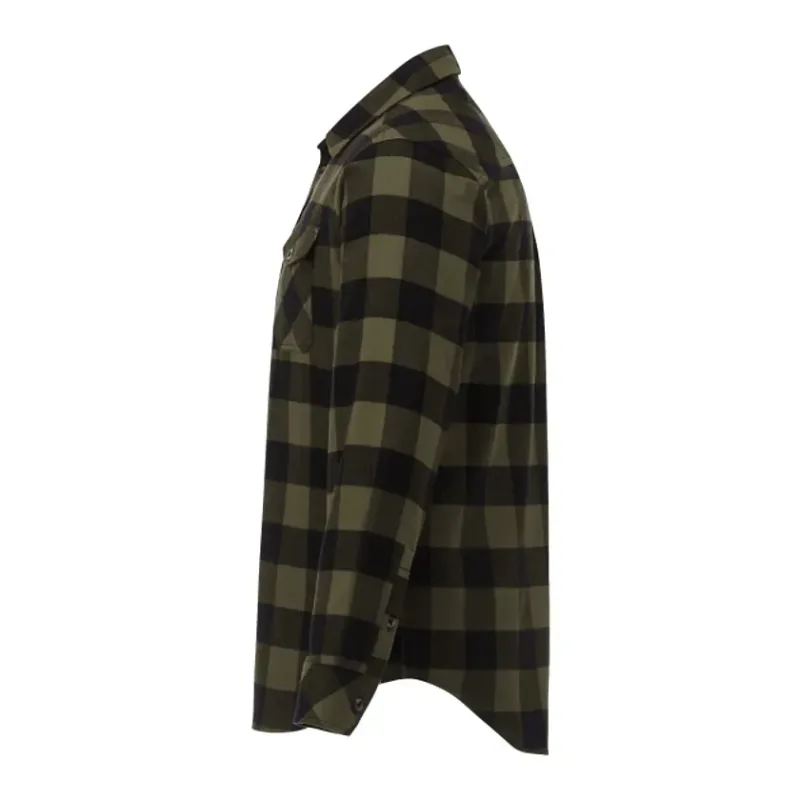 Custom Branded Roots73 Men's Long Sleeve Flannel Shirt — view 13