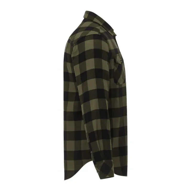 Custom Branded Roots73 Men's Long Sleeve Flannel Shirt — view 14