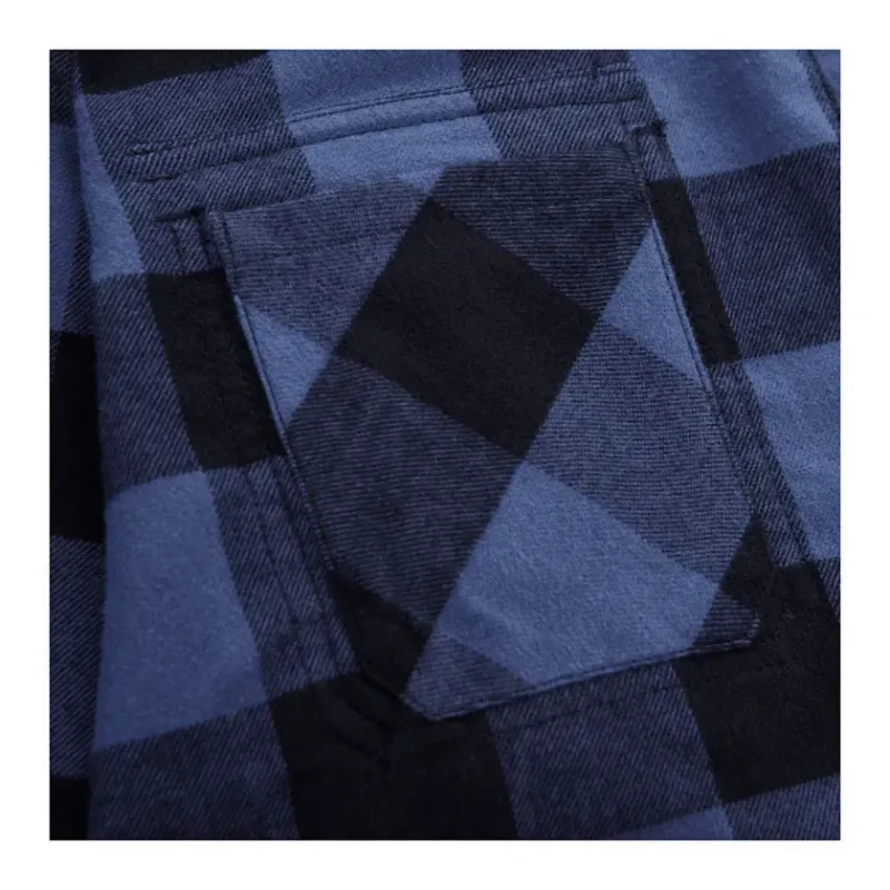 Custom Branded Roots73 Men's Long Sleeve Flannel Shirt — view 3