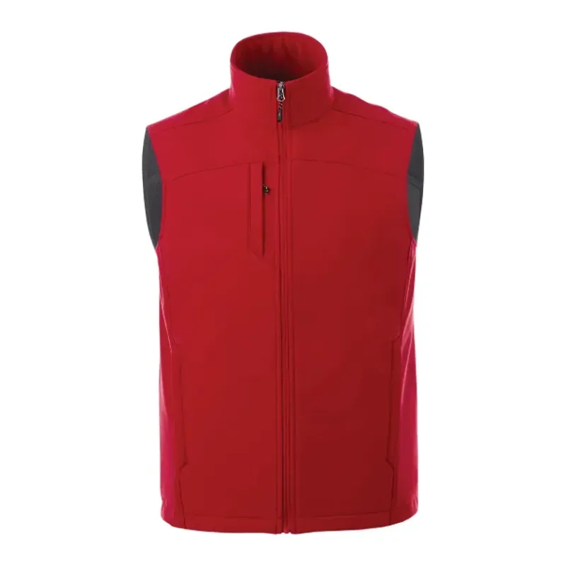 Customizable STINSON Softshell Men's Vest — view 3