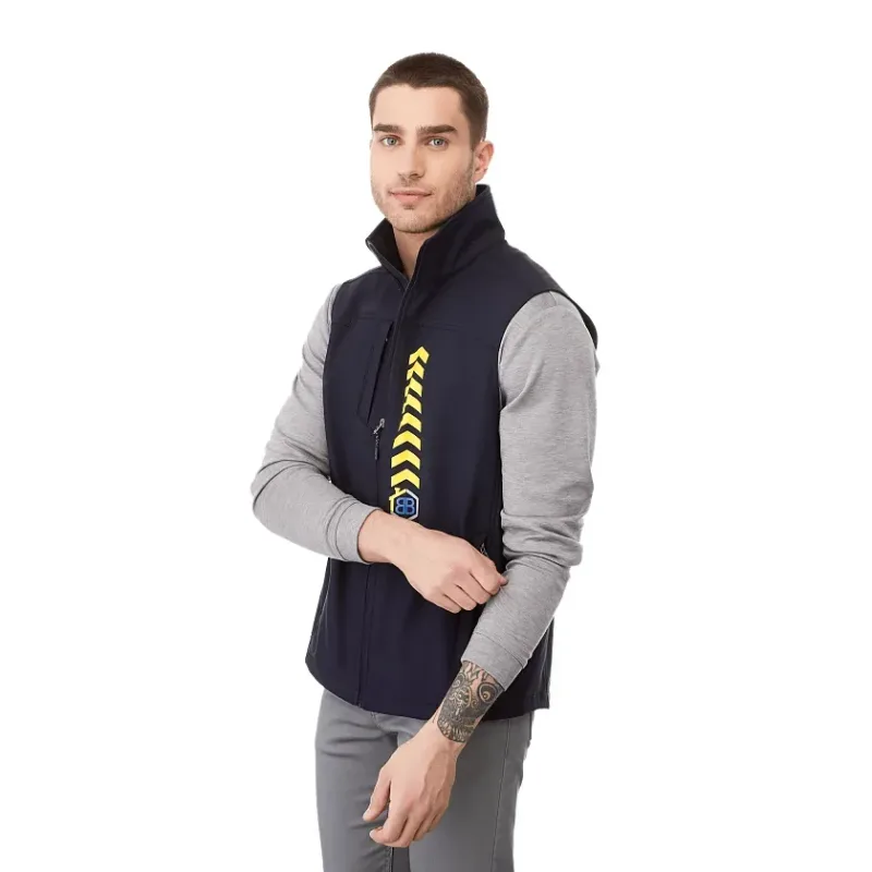 Customizable STINSON Softshell Men's Vest — view 9
