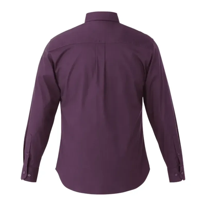 Custom Branded Men's WILSHIRE Long Sleeve Button-Up Shirt — view 2