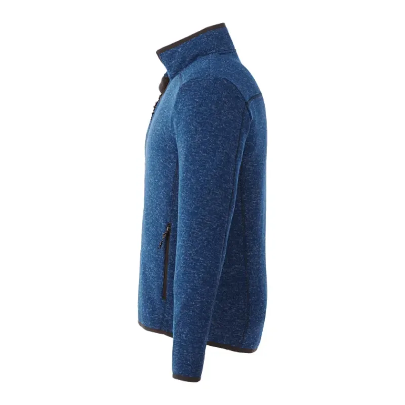 Custom Men's TREMBLANT Full Zip Sweater Knit Jacket with Thumb Holes — view 15