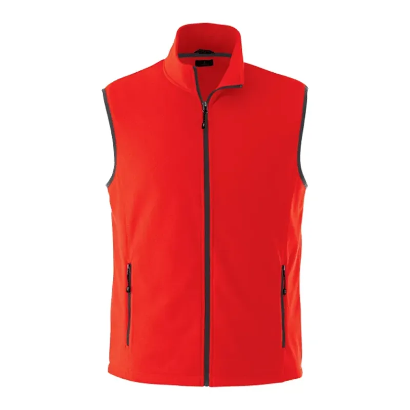 Branded TYNDALL Poly Microfleece Men's Vest — view 5
