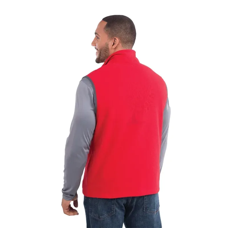 Branded TYNDALL Poly Microfleece Men's Vest — view 6