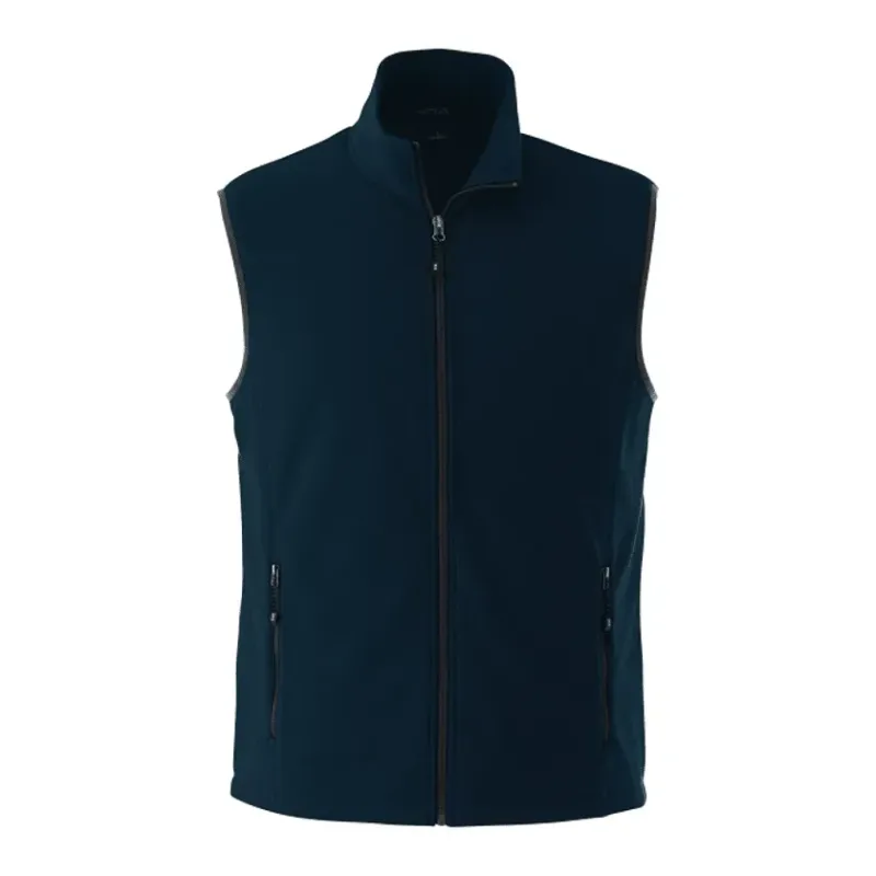 Branded TYNDALL Poly Microfleece Men's Vest — view 8