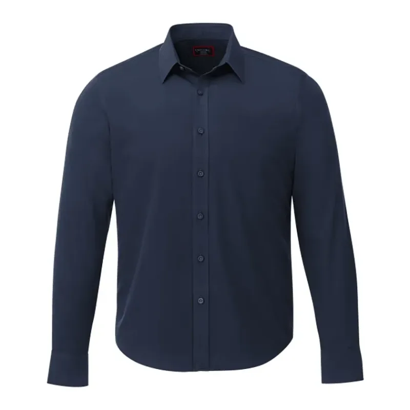 Custom UNTUCKit Castello Wrinkle-Free Long Sleeve Button Up Men's Shirt — view 4