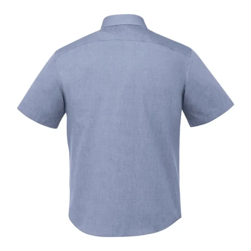 Custom UNTUCKit Petrus Wrinkle-Free Short Sleeve Shirt for Men — view 2