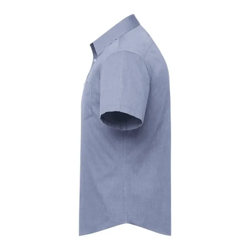 Custom UNTUCKit Petrus Wrinkle-Free Short Sleeve Shirt for Men — view 3