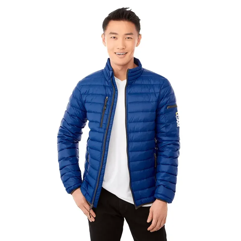 Custom Logo Lightweight Down Puffer Jacket - Men's WHISTLER — view 15