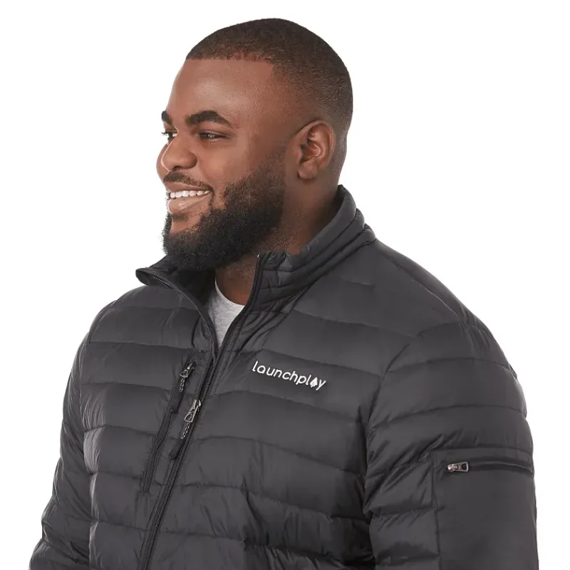 Custom Logo Lightweight Down Puffer Jacket - Men's WHISTLER — view 25