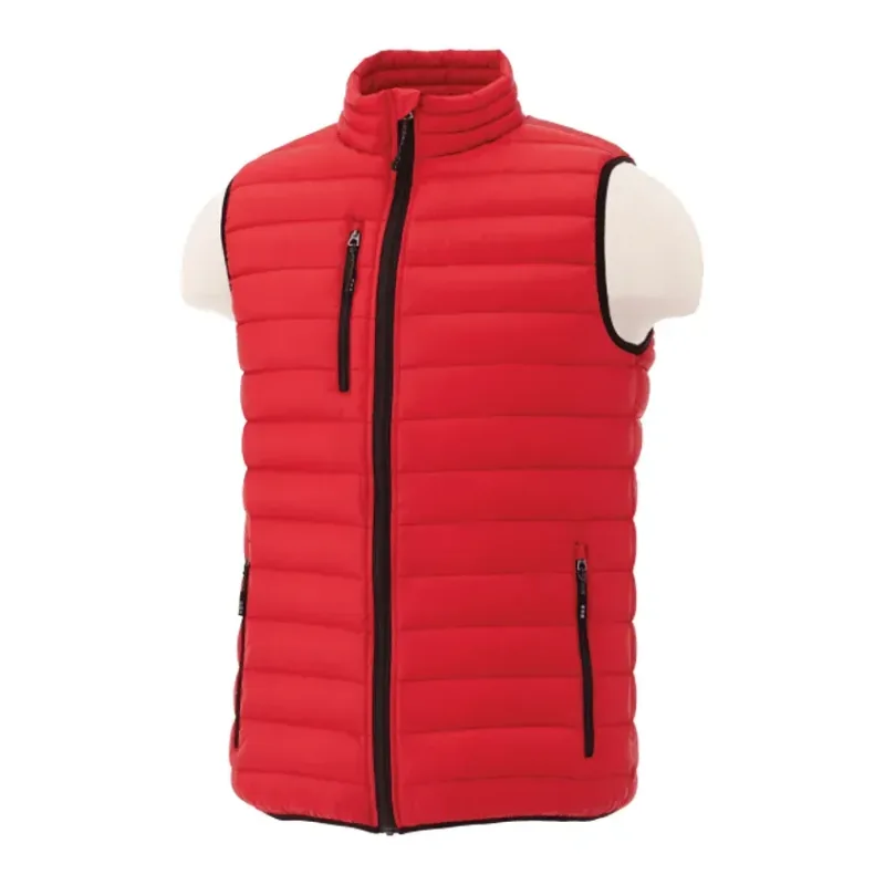 Customizable WHISTLER Lightweight Down Puffer Vest - Men's — view 10