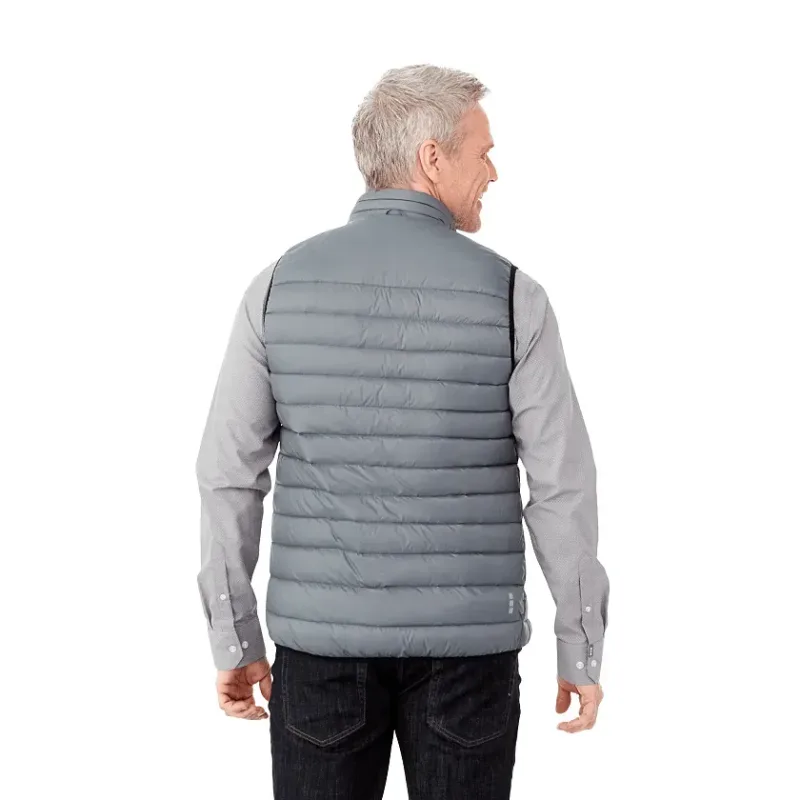 Customizable WHISTLER Lightweight Down Puffer Vest - Men's — view 3