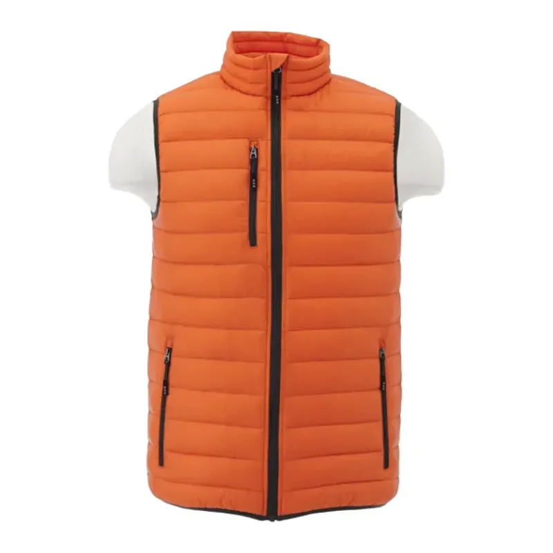 Customizable WHISTLER Lightweight Down Puffer Vest - Men's — view 5