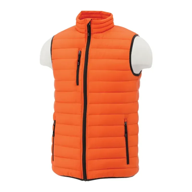 Customizable WHISTLER Lightweight Down Puffer Vest - Men's — view 7