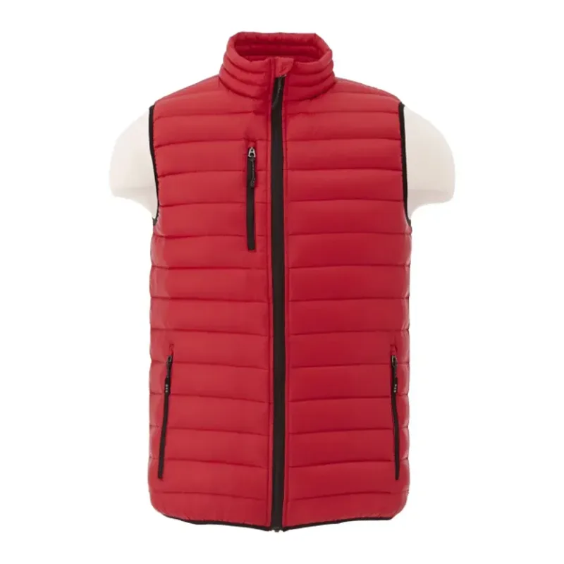Customizable WHISTLER Lightweight Down Puffer Vest - Men's — view 8